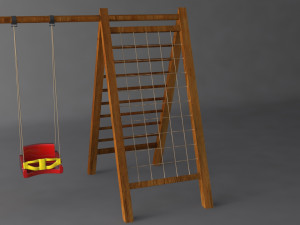 swing set Modelo 3D
