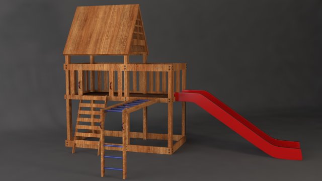 slide 3D Model .c4d .max .obj .3ds .fbx .stl .blend 