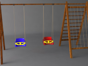 playground set 3D-Modell