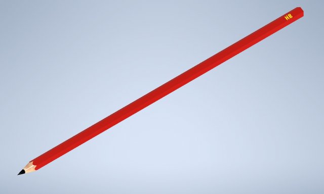 pencil 3D-Modell .c4d .max .obj .3ds .fbx .stl .blend 
