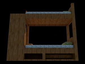bunk bed 3D Model