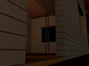 wooden house 3D Model