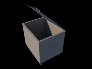 garbage container Modelo 3D