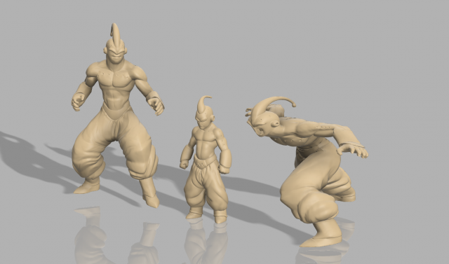 all buu Model Cetak 3D .c4d .max .obj .3ds .fbx .stl .blend 