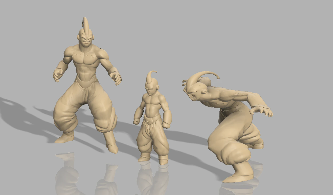all buu 3D Print Model .c4d .max .obj .3ds .fbx .stl .blend