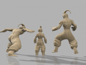 all buu Model Cetak 3D