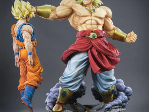 бролі проти гоку 3D Принт Модель