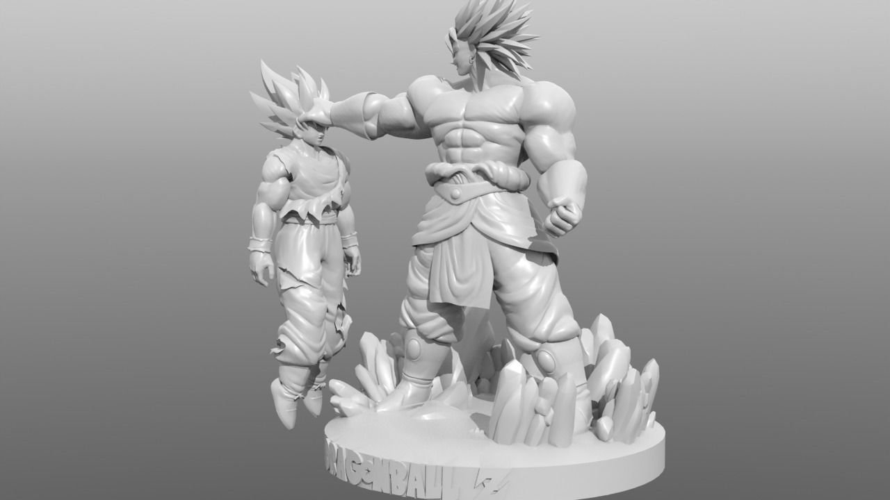 goku realista 3D Print Model in Sculpture 3DExport