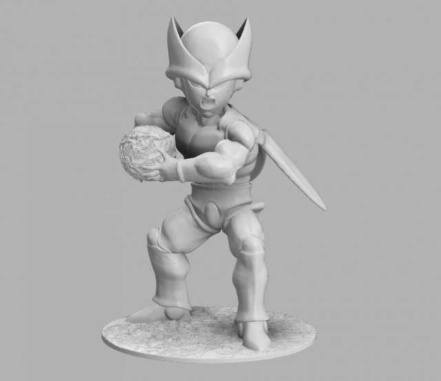 cell jr vandarel 3D-printmodel .c4d .max .obj .3ds .fbx .stl .blend 