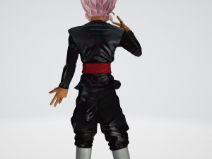 ssj rose 3Dプリントモデル