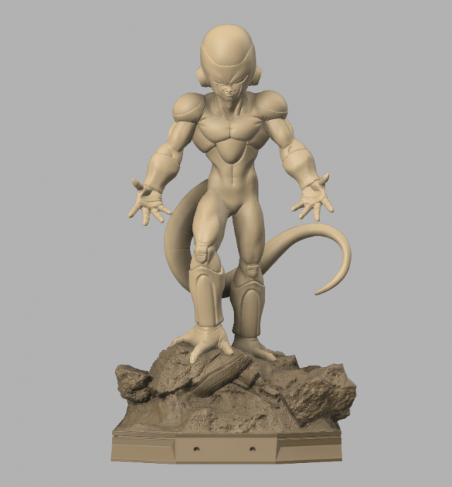 freezer hq - diorama Modello di stampa 3D .c4d .max .obj .3ds .fbx .stl .blend 
