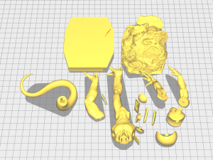 freezer hq - diorama Modello di stampa 3D