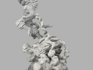 goku ssj4 3D Print Model