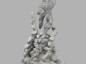 goku ssj4 3D Print Model