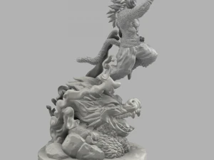 goku ssj4 3D Print Model