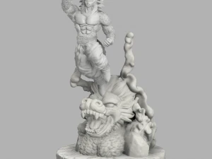 goku ssj4 3D Print Model
