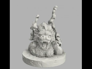 goku ssj4 3D Print Model