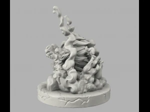 goku ssj4 3D Print Model
