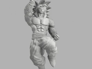 goku ssj4 3D Print Model