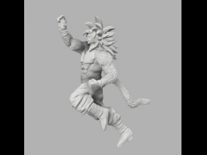 goku ssj4 3D Print Model