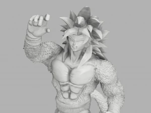 goku ssj4 3D Print Model