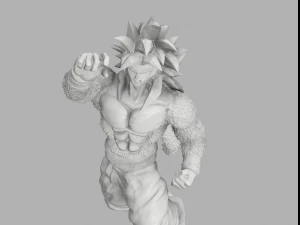 goku ssj4 3D Print Model