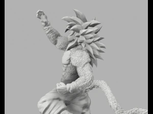 goku ssj4 3D Print Model
