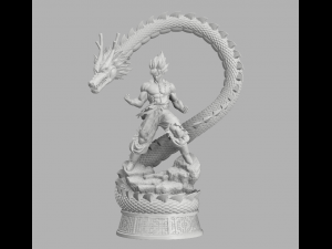 goku unbreakable Modello di stampa 3D