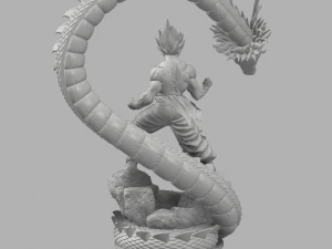 goku inquebr&aacute;vel Modelo de Impressão 3D