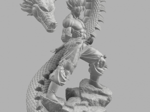 goku unbreakable Modelo de impresión 3D