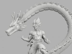 goku unbreakable Modelo de impresión 3D