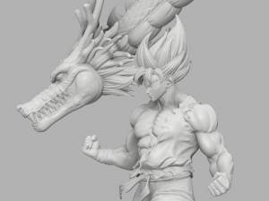 goku unbreakable Modelo de impresión 3D