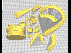 goku inquebr&aacute;vel Modelo de Impressão 3D