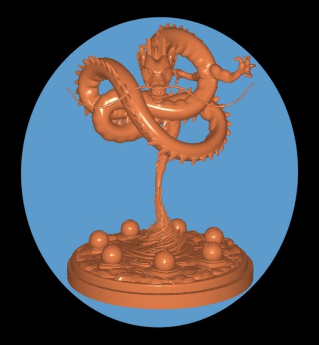 shenlong 3D 打印模型 .c4d .max .obj .3ds .fbx .stl .blend 