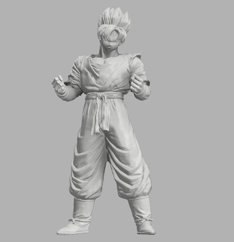 filho gohan Modelo de Impressão 3D .c4d .max .obj .3ds .fbx .stl .blend 