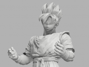 son gohan 3Dプリントモデル
