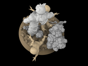 yamcha Modelo de impresión 3D
