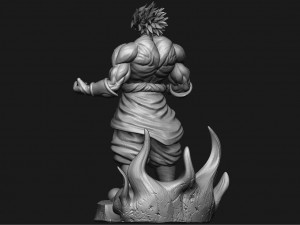 broly - dragonball fighterz 3Dプリントモデル