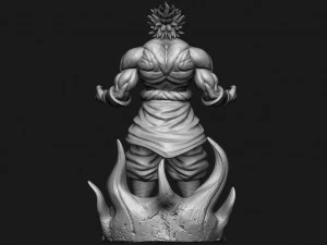 broly - dragonball fighterz 3D Print Model