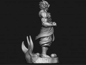 broly - dragonball fighterz 3D Print Model