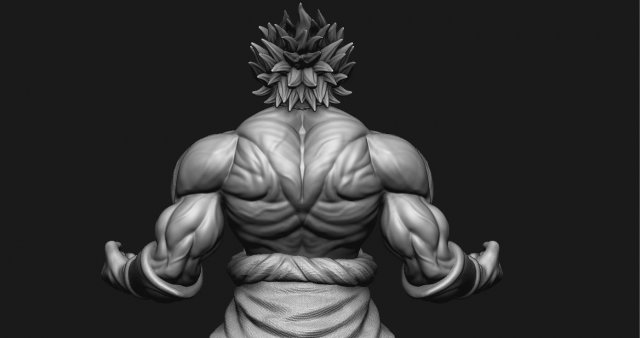 Download broly - dragonball fighterz 3D Model