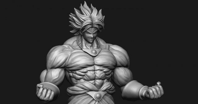 Download broly - dragonball fighterz 3D Model