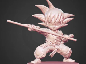 zoon goku jongen 3D printmodel