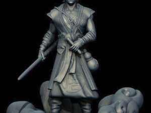 goku realista 3D 프린트 모델