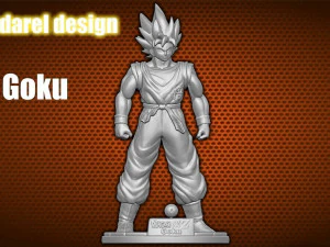 goku 3D Print Model