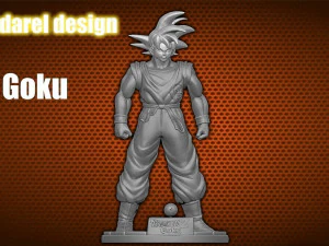 goku 3D Print Model