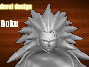goku 3D Print Model