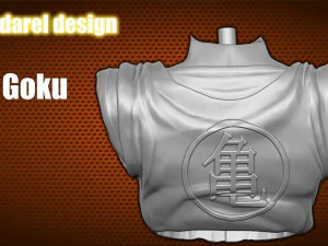 goku 3D Print Model