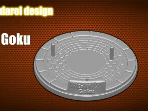 goku 3D Print Model