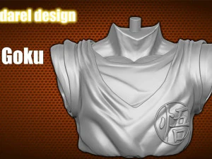 goku 3D Print Model